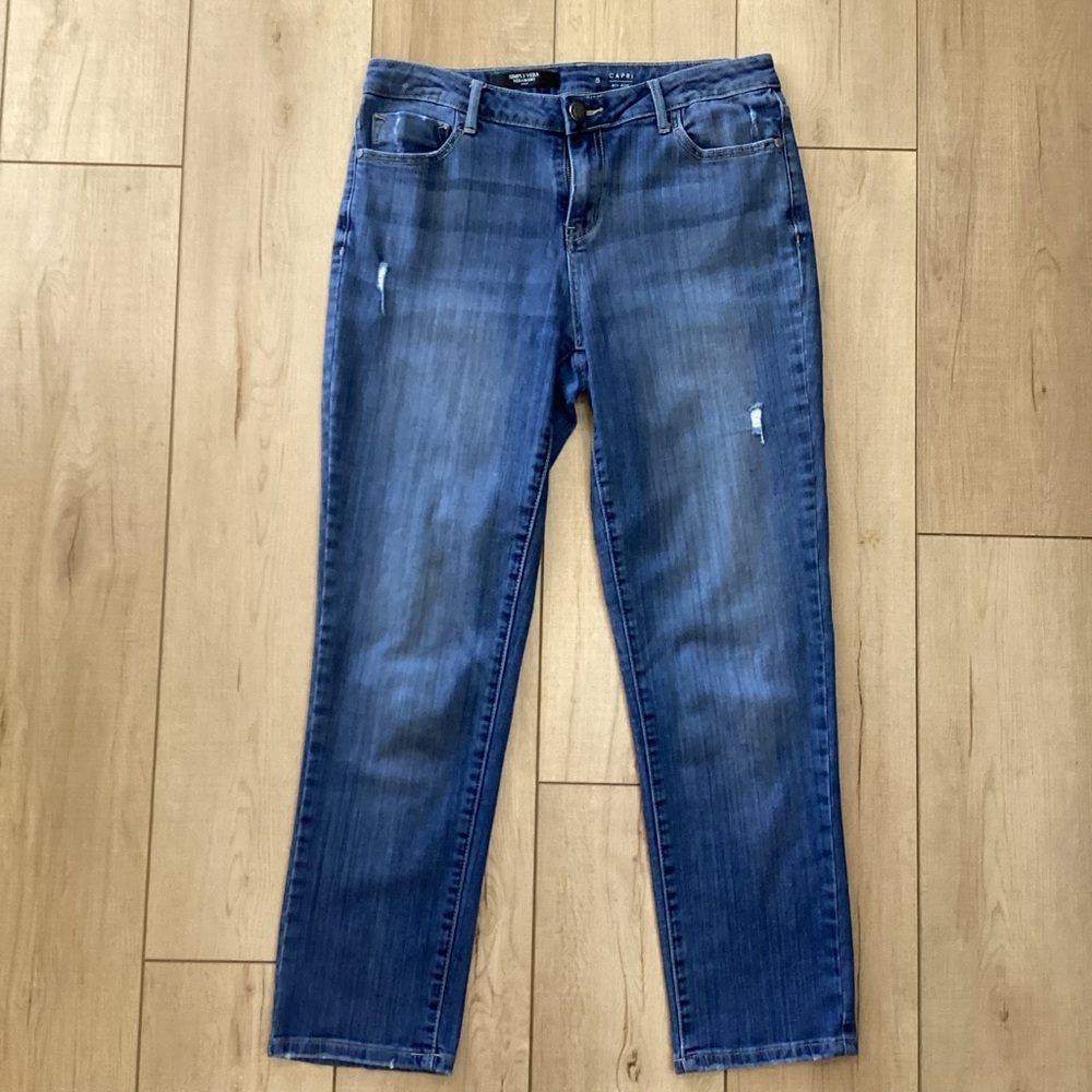 Simply Vera | Vera Wang Woman’s Capris Jeans Size 8